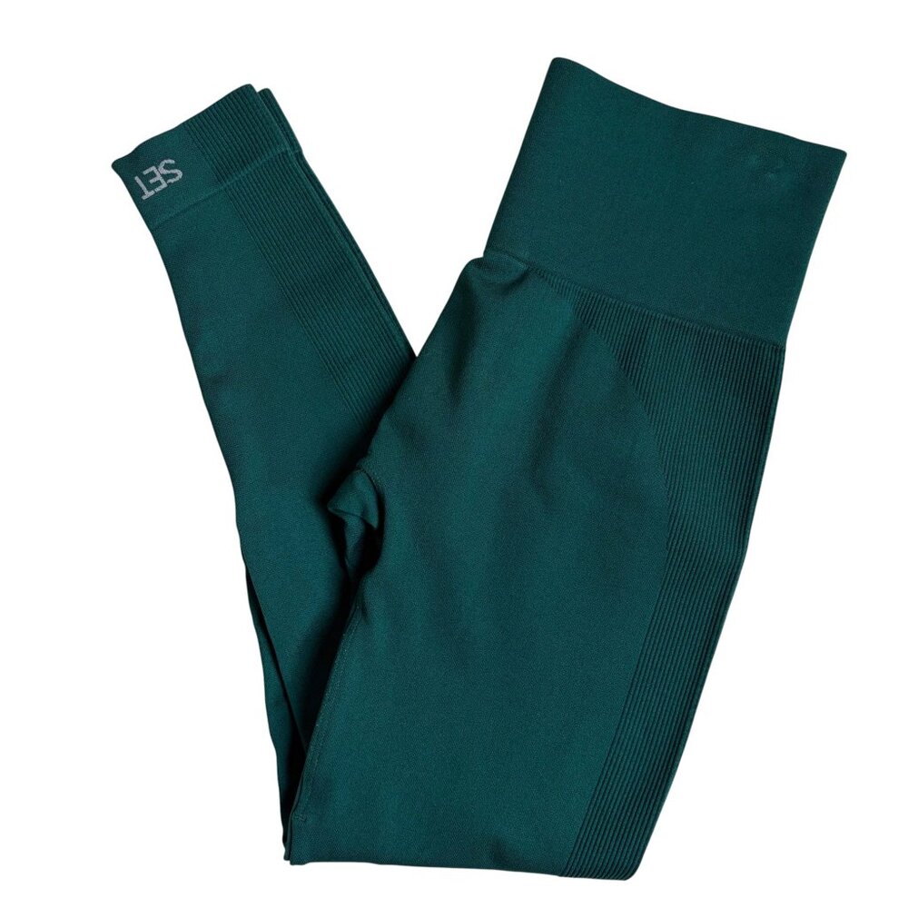 Set Active Mojito Green Sculptflex Leggings - Size Medium